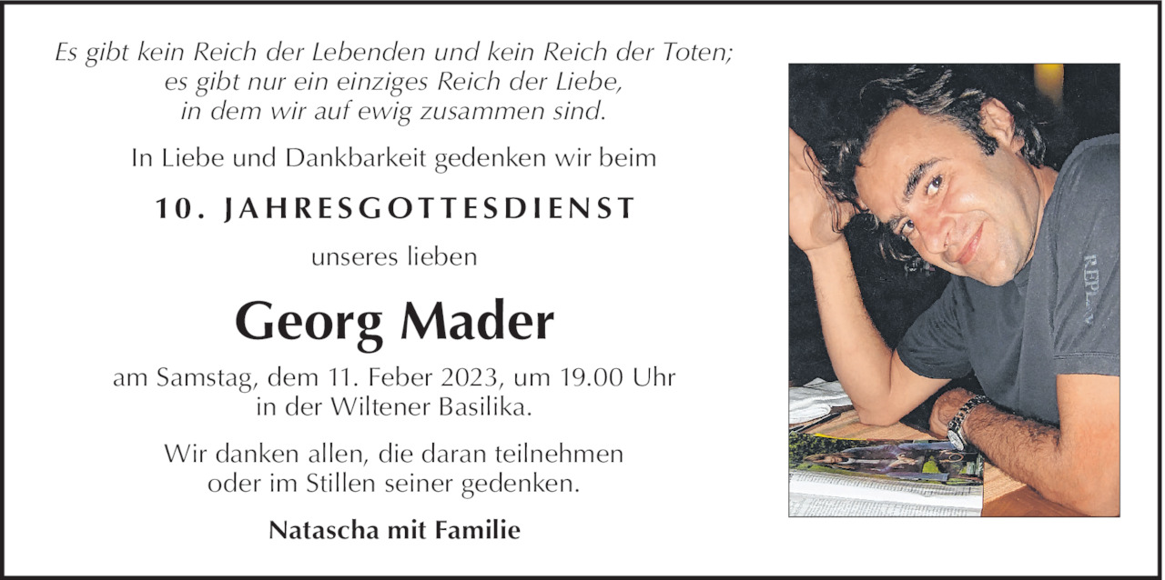 Georg Mader Bild