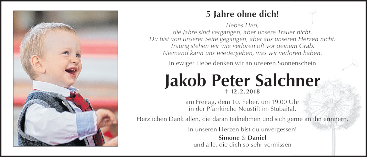 Jakob Peter Salchner Bild