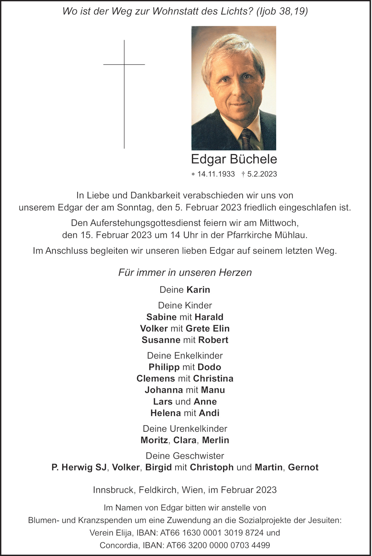 Edgar Büchele Bild