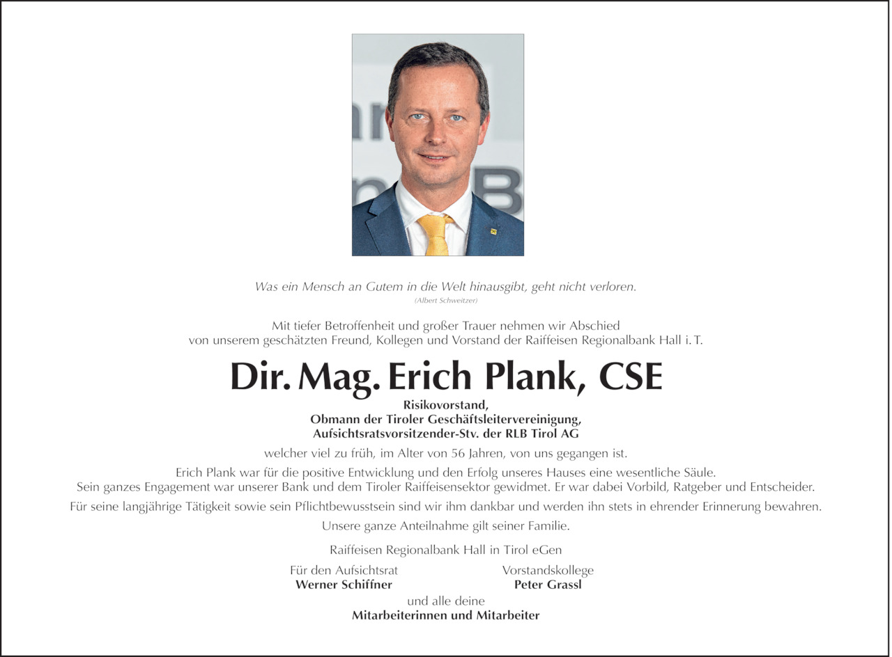 Erich Plank Bild