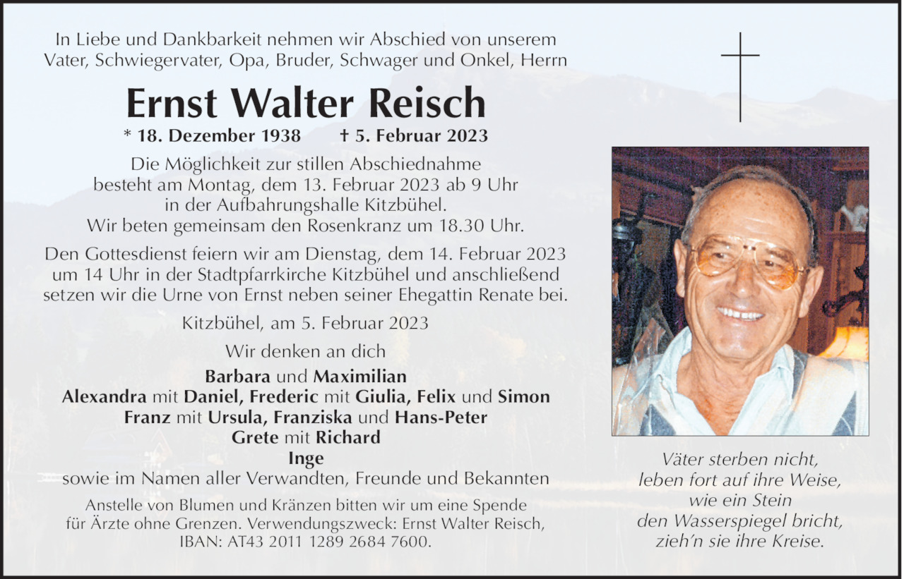 Ernst Walter Reisch Bild