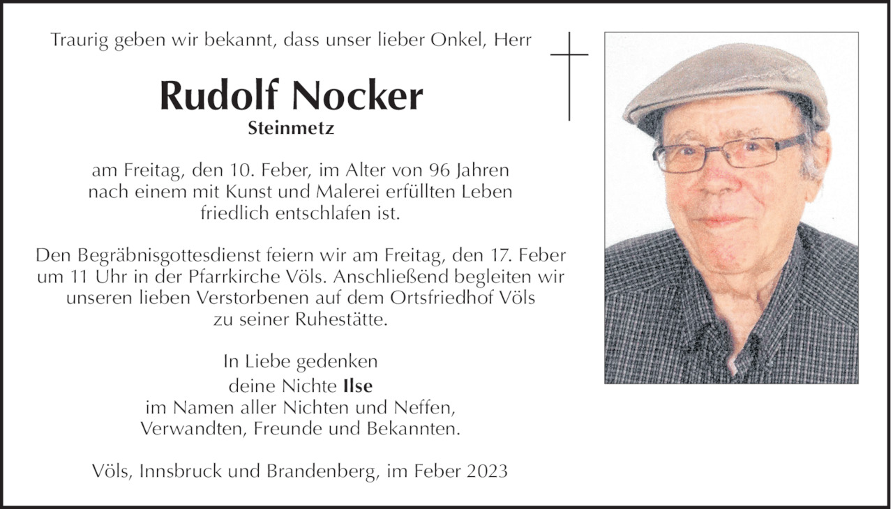 Rudolf Nocker Bild