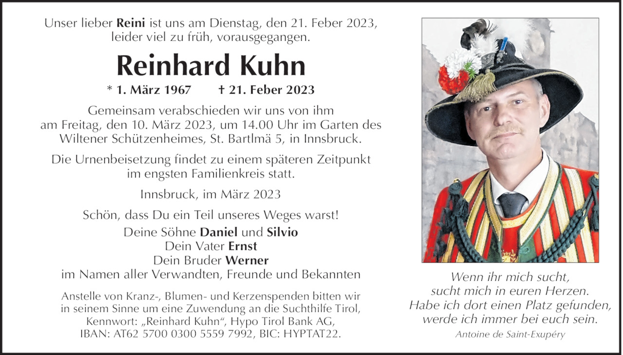Reinhard Kuhn Bild