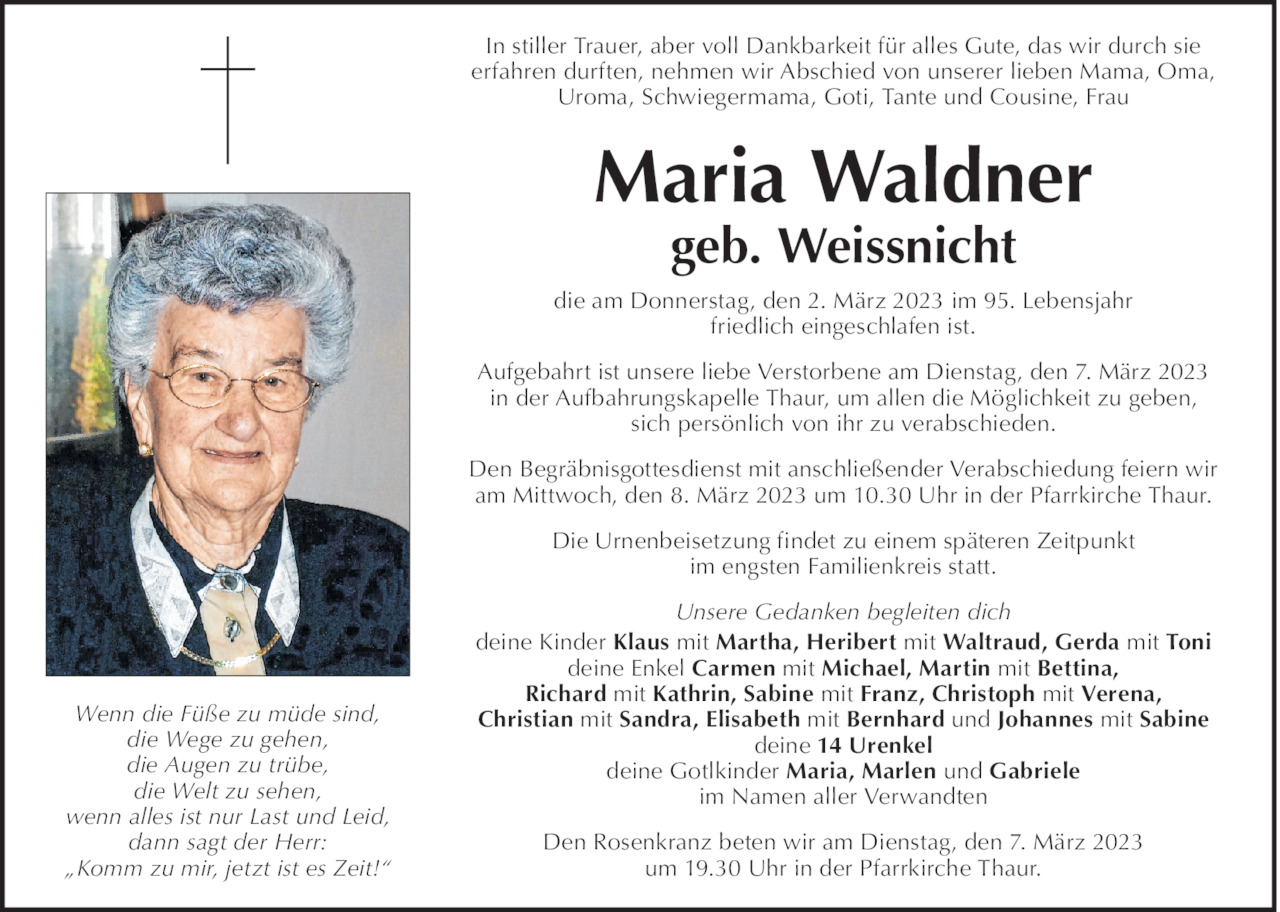Maria Waldner Bild