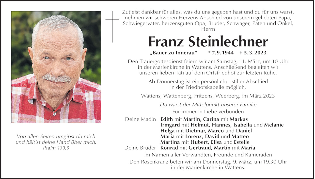 Franz Steinlechner Bild