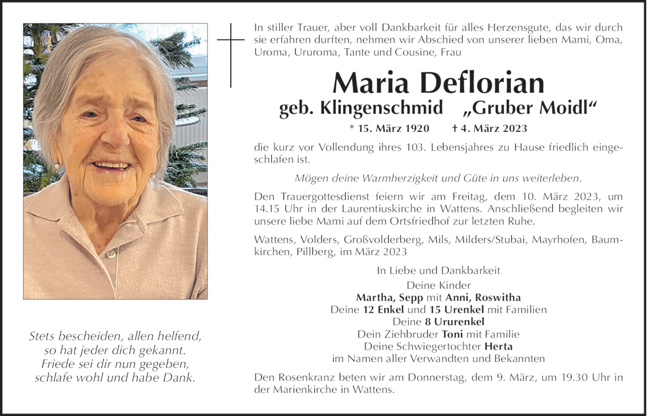 Maria Deflorian Bild