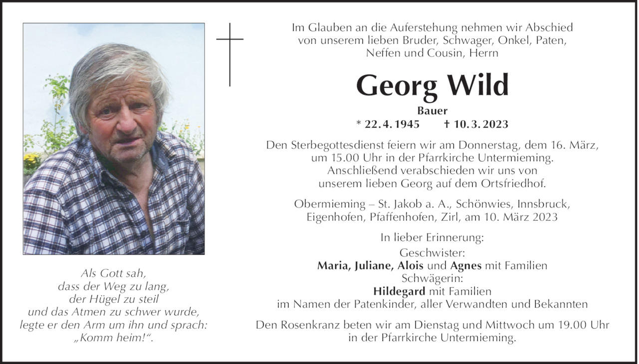 Georg Wild Bild