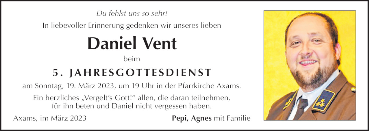 Daniel Vent Bild