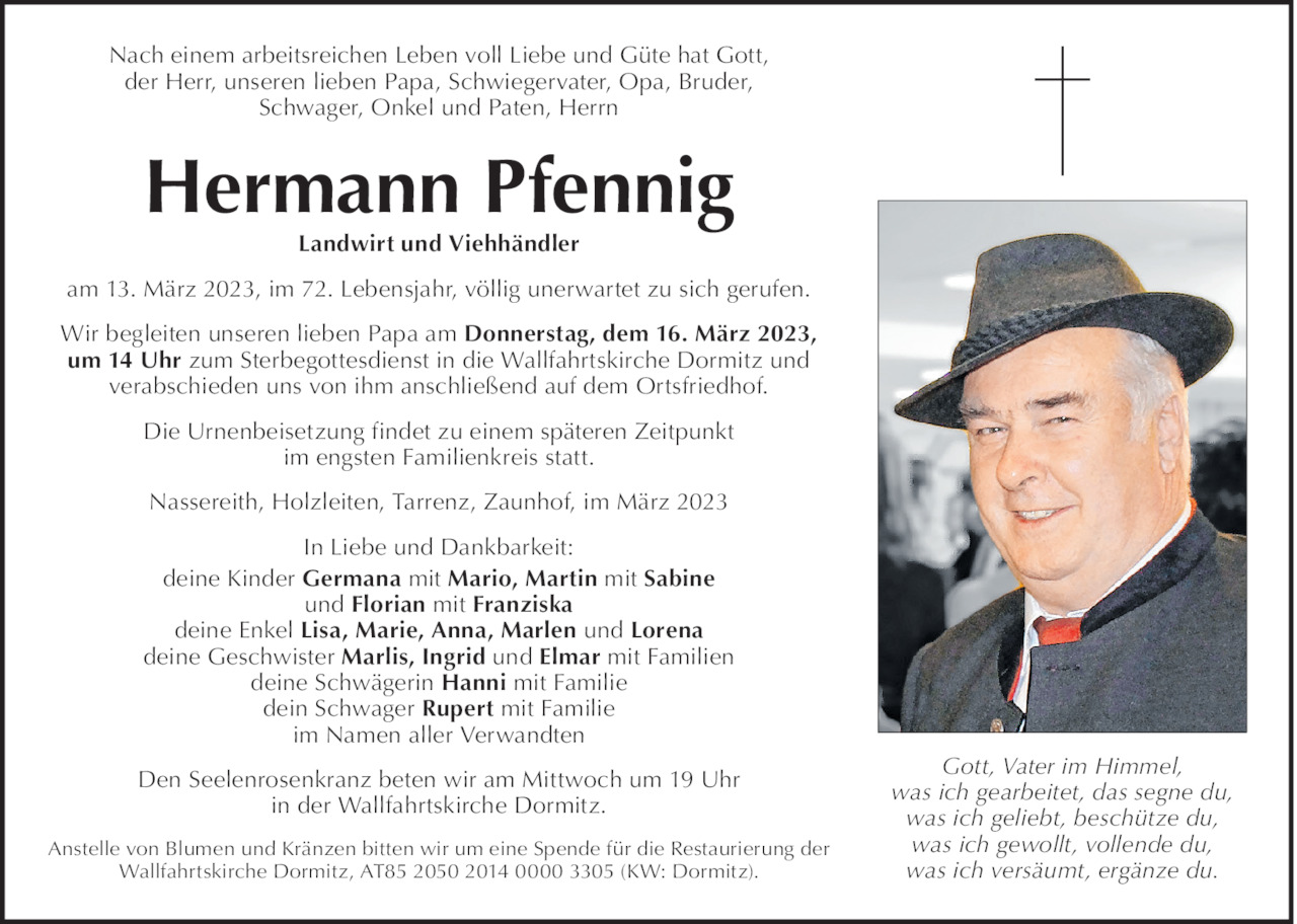 Hermann Pfennig Bild