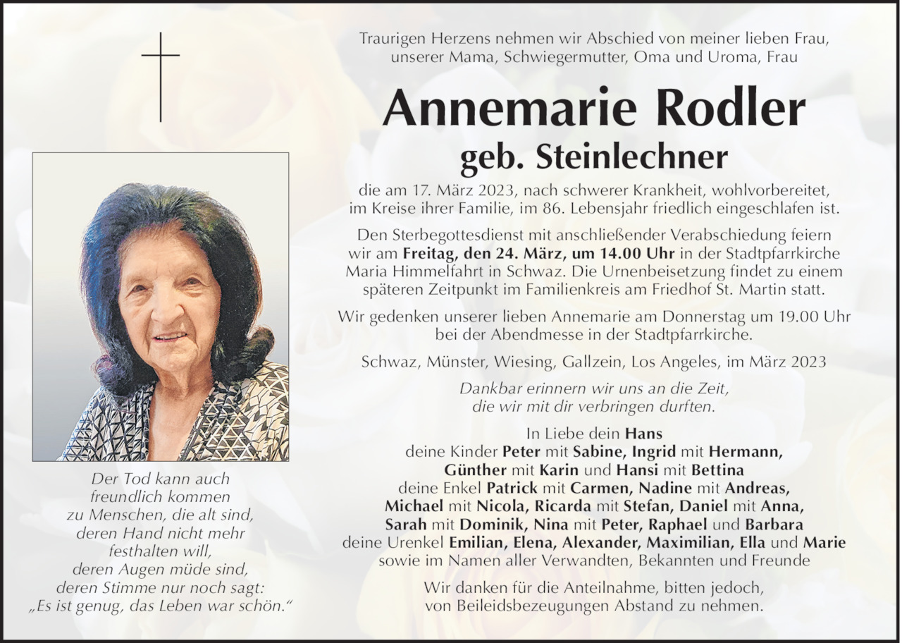 Annemarie Rodler Bild