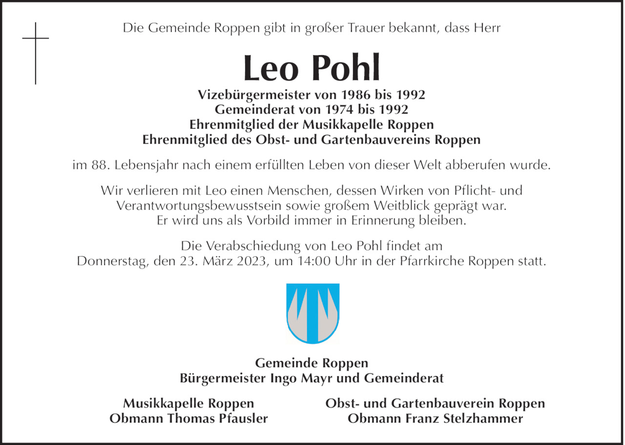 Leo Pohl Bild