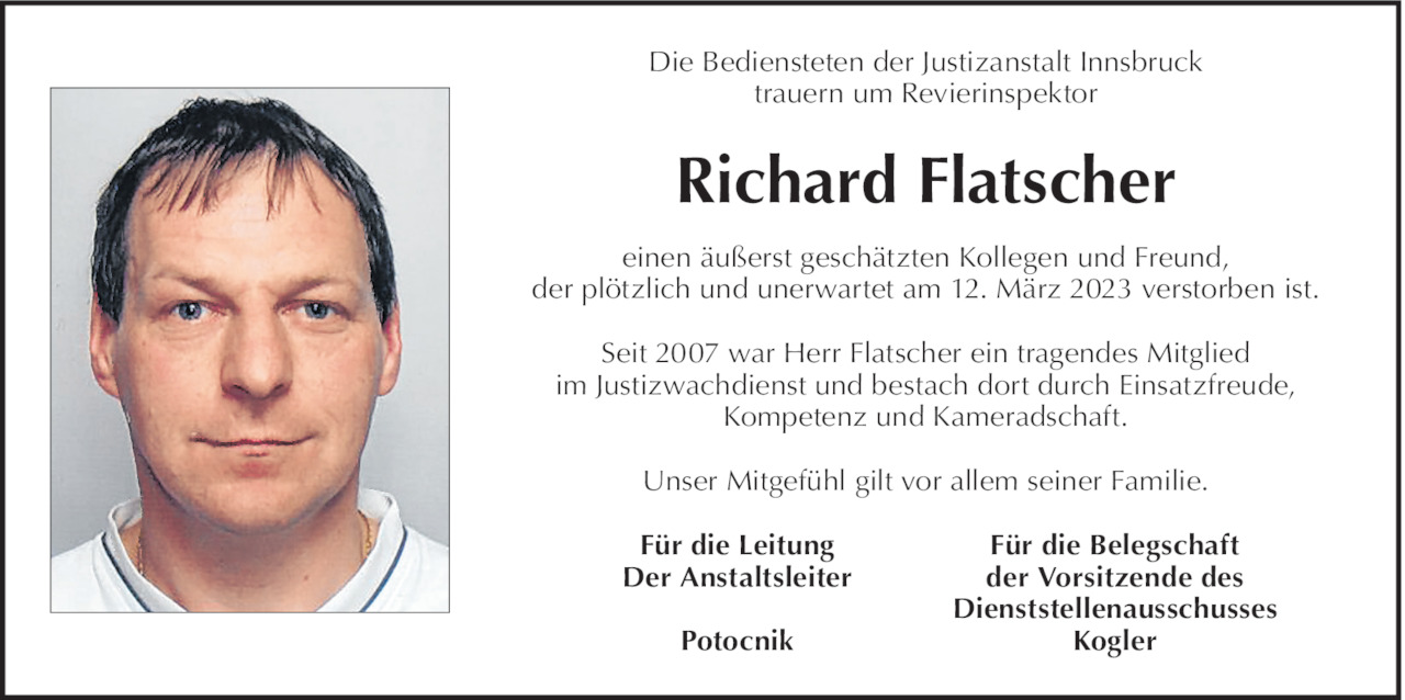 Richard Flatscher Bild