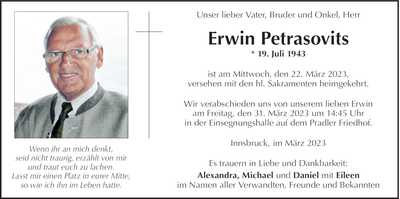 Erwin Petrasovits Bild
