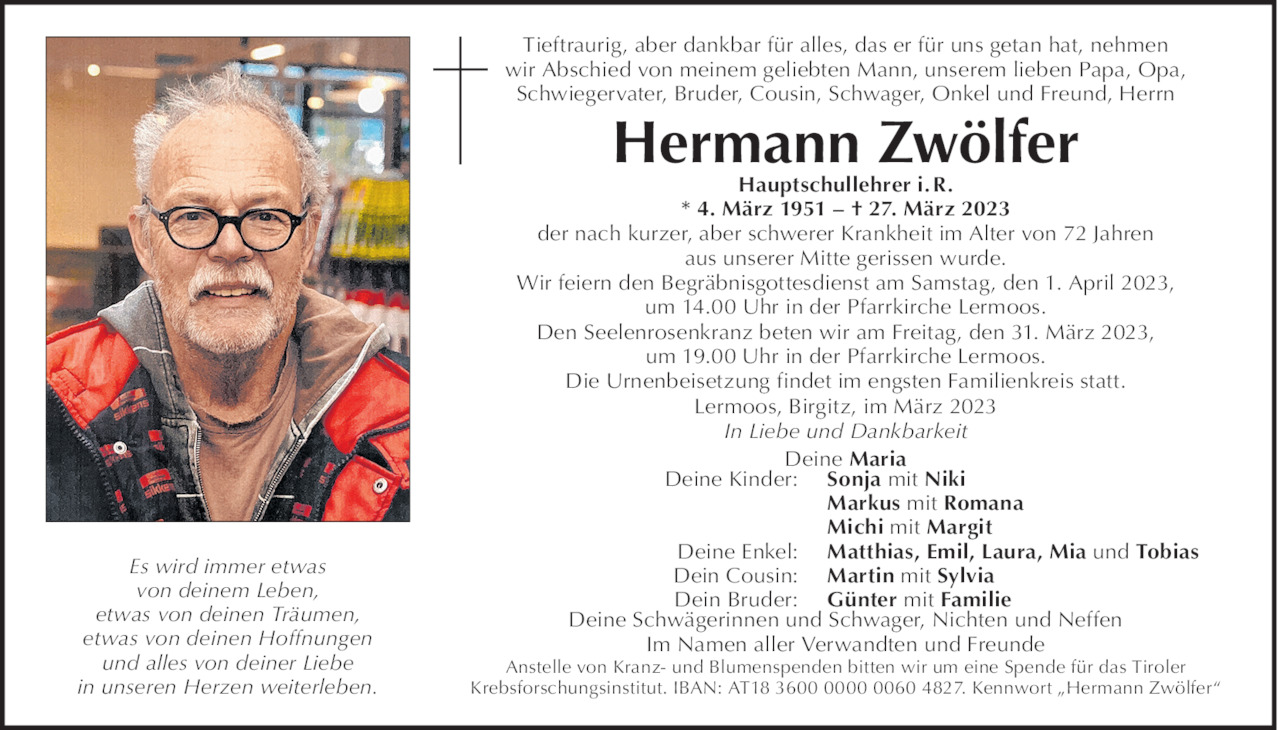 Hermann Zwölfer Bild