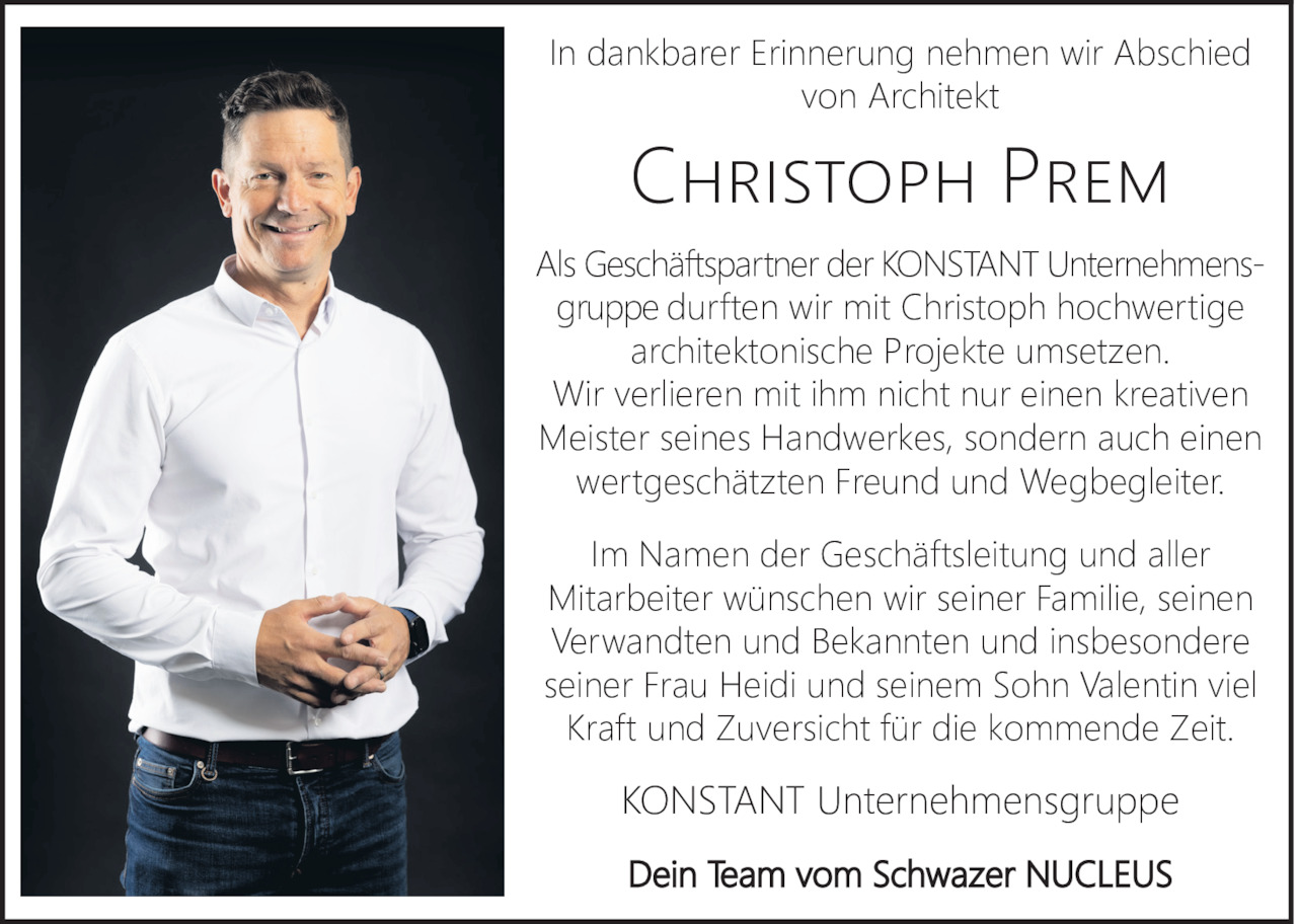 Christoph Prem Bild