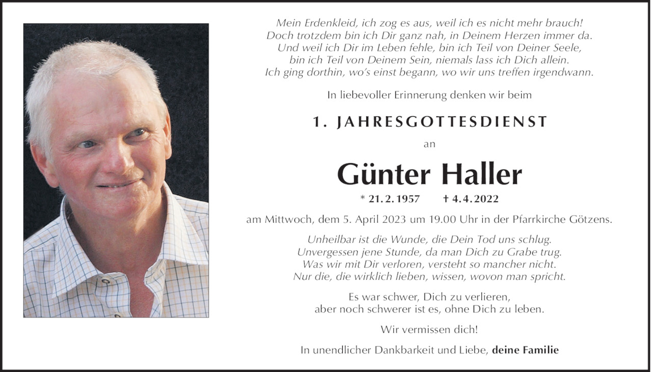Günter Haller Bild