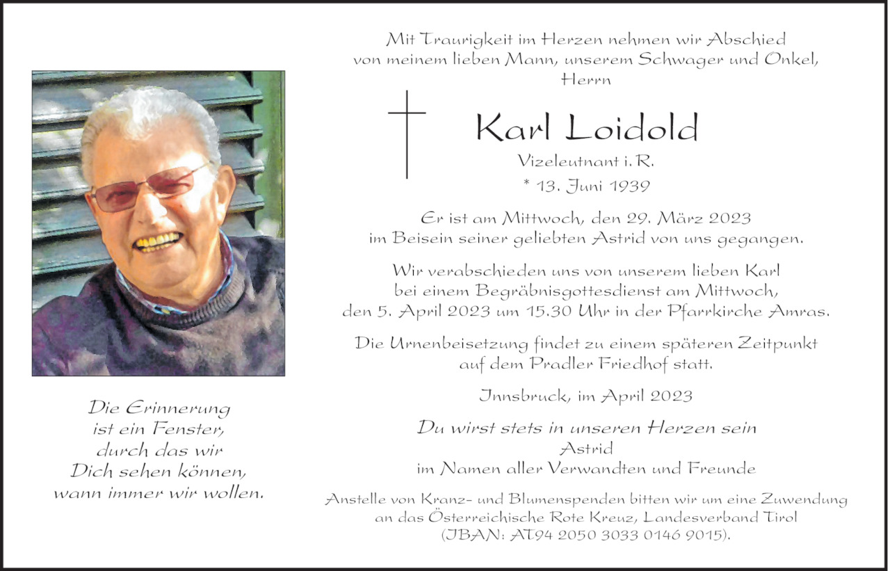 Karl Loidold Bild