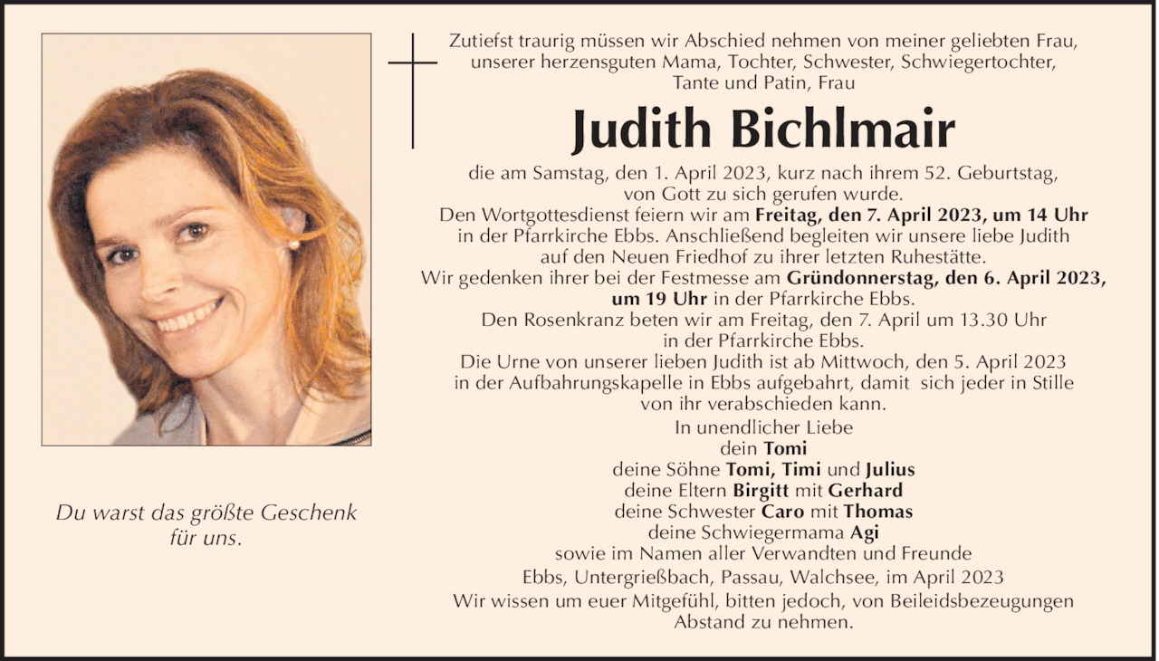 Judith Bichlmair Bild