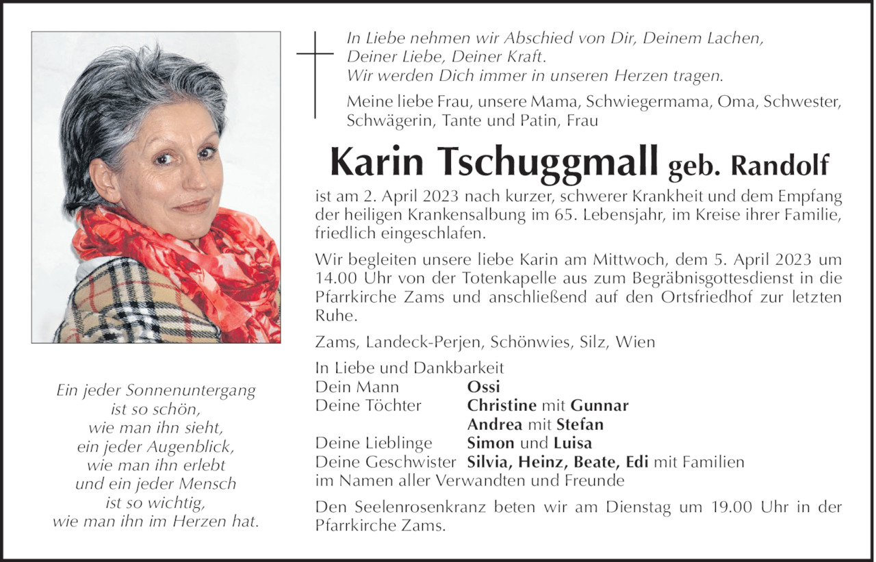 Karin Tschuggmall  Bild