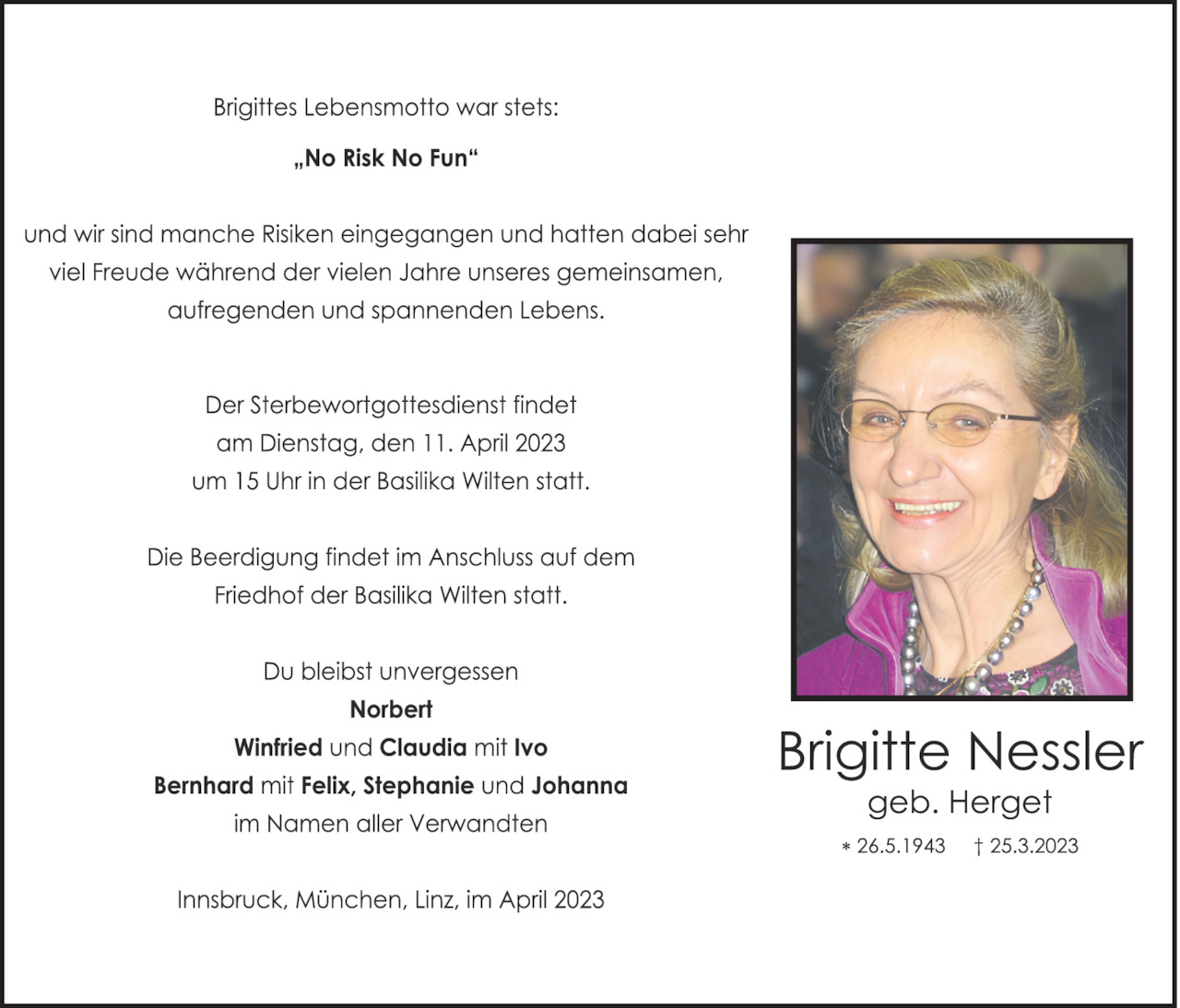 Brigitte Nessler Bild