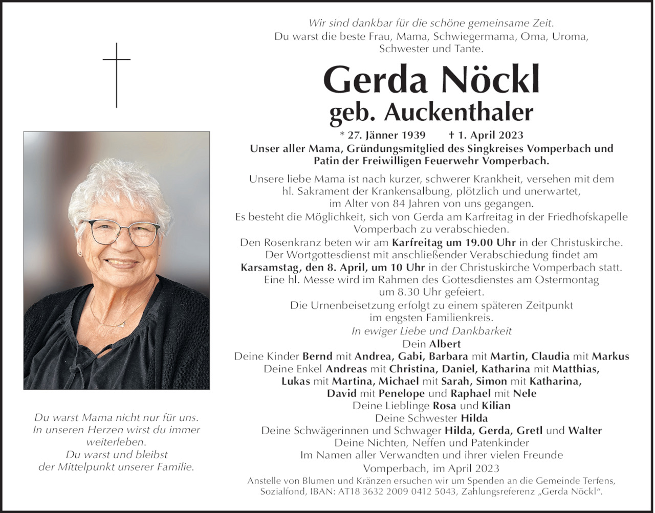 Gerda Nöckl Bild
