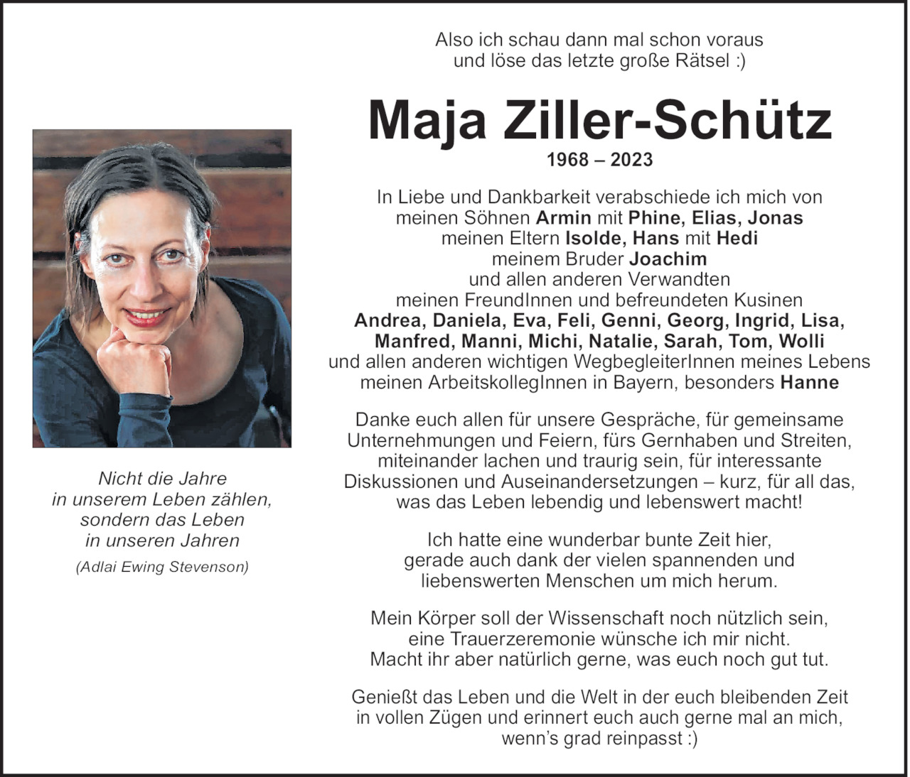 Maja Ziller-Schütz Bild