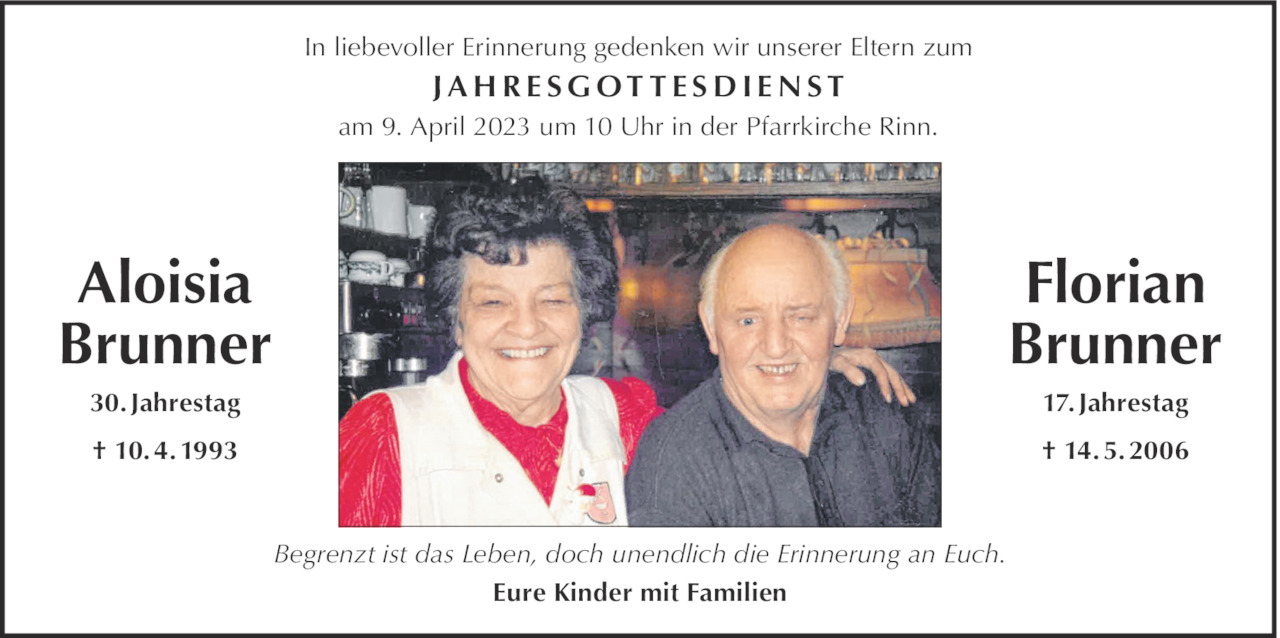 Aloisa und Florian Brunner Bild