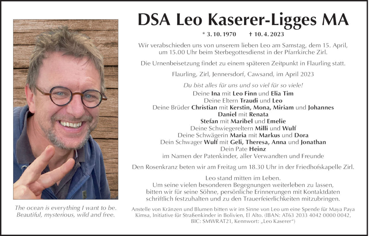 Leo Kaserer-Ligges Bild