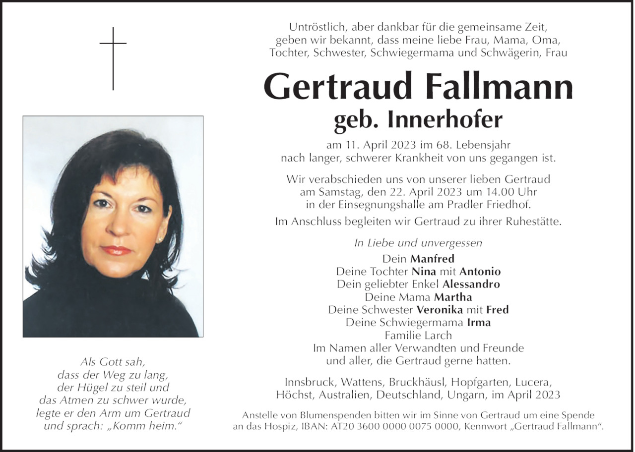 Gertraud Fallmann Bild