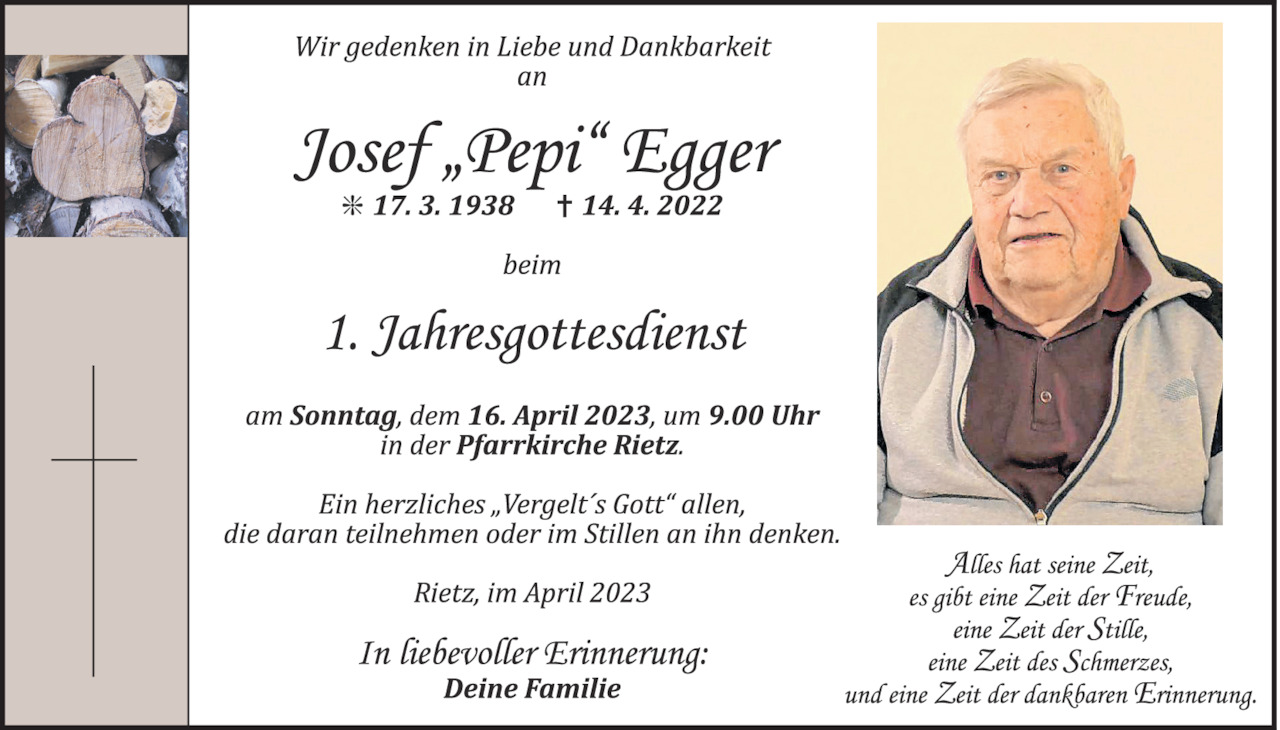 Josef Egger Bild