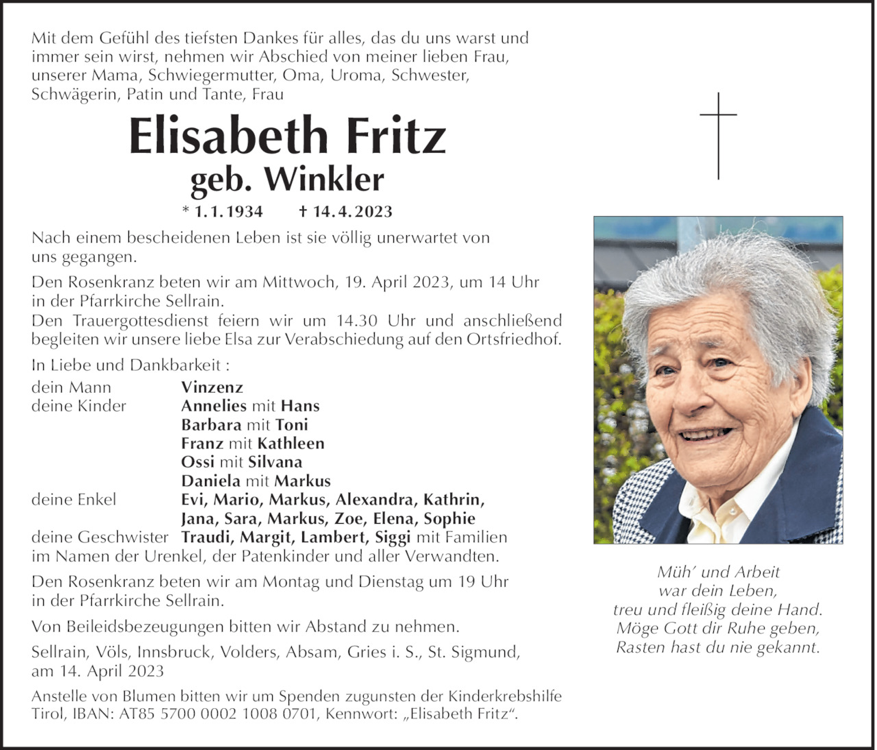 Elisabeth Fritz Bild