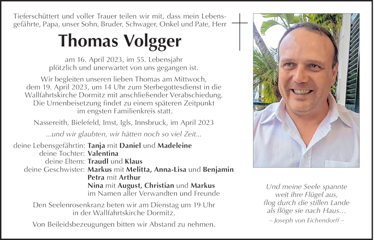 Thomas Volgger Bild