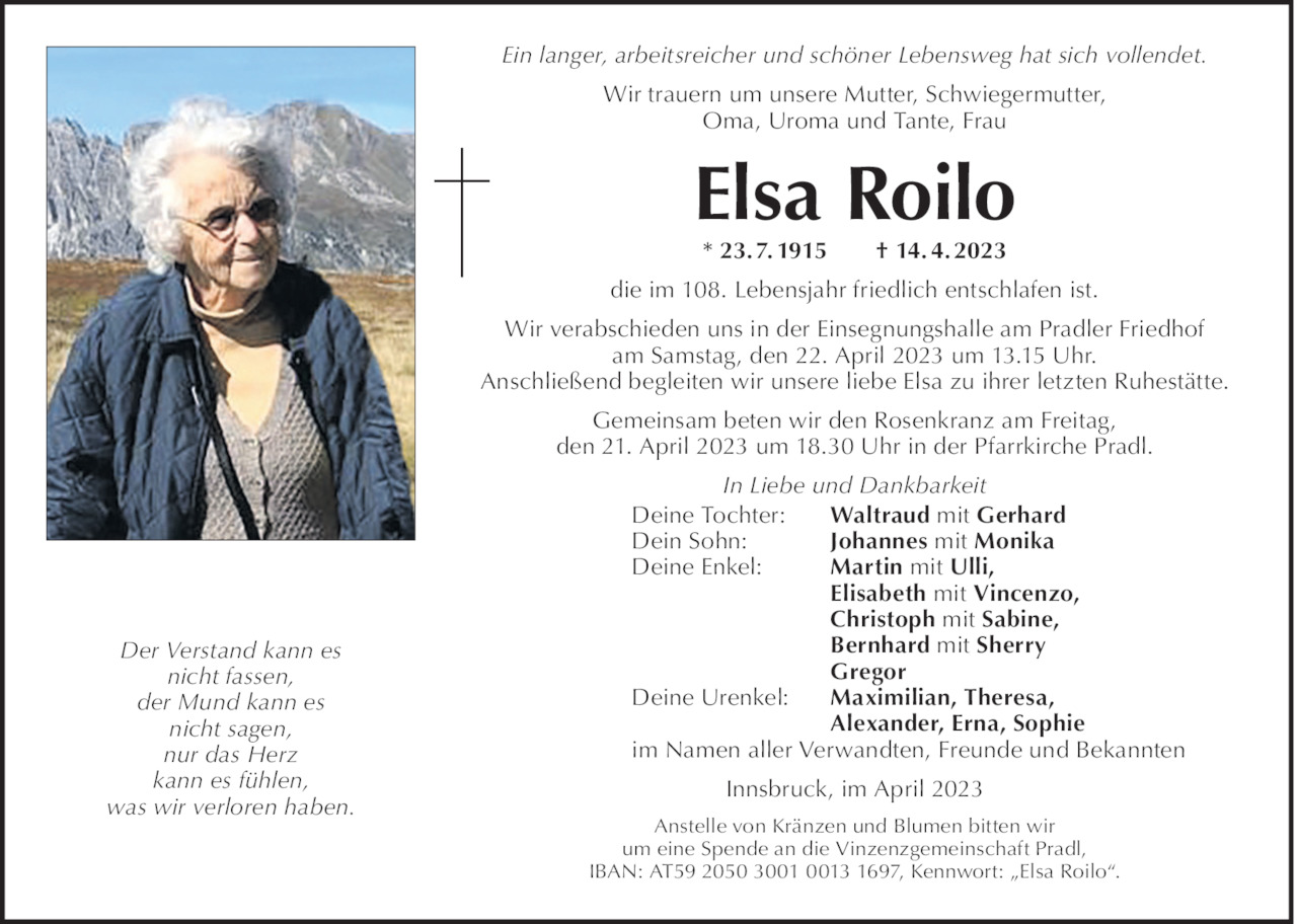 Elsa Roilo Bild