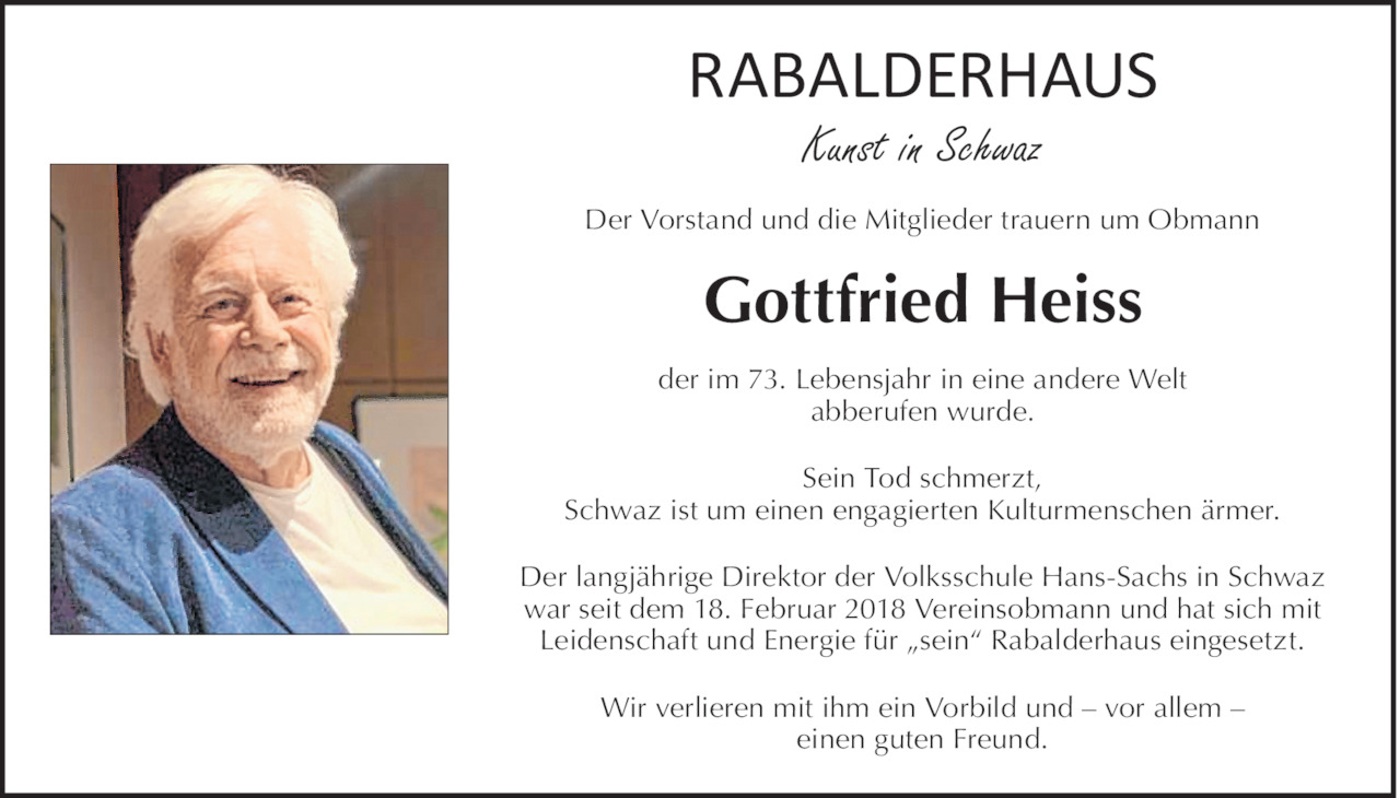 Gottfried Heiss Bild