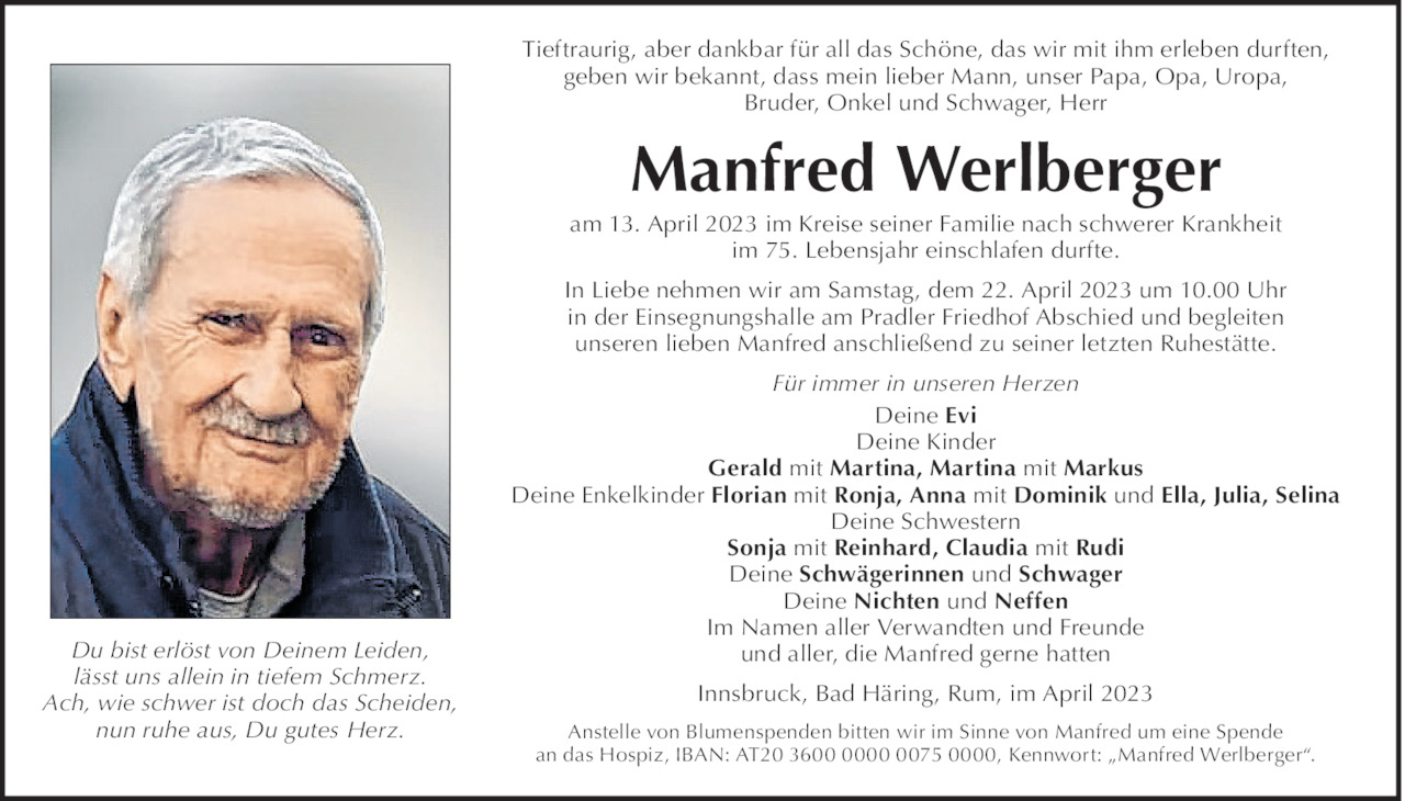 Manfred Werlberger Bild