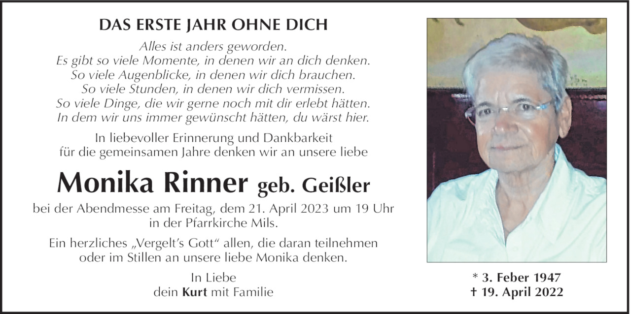 Monika Rinner Bild