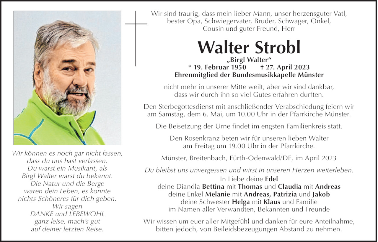 Walter Strobl Bild