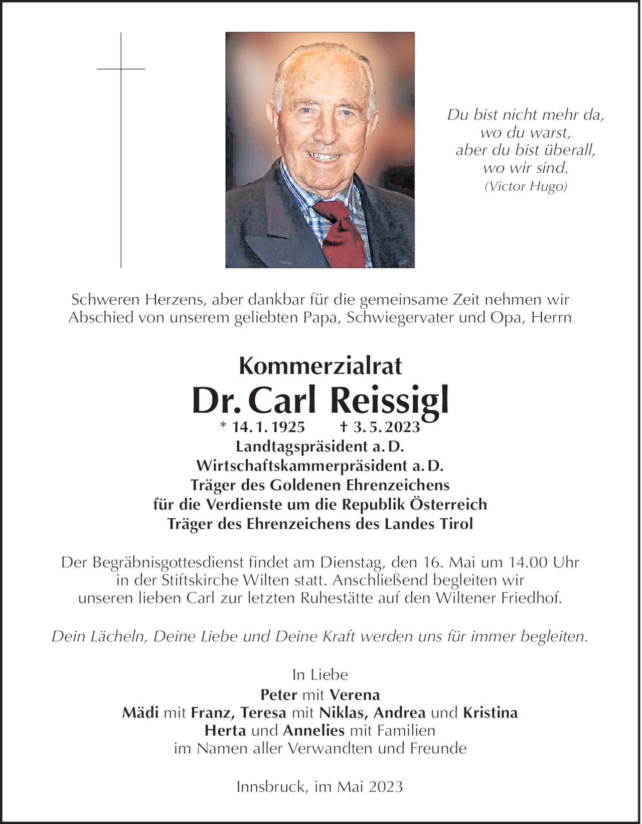Carl Reissigl Bild