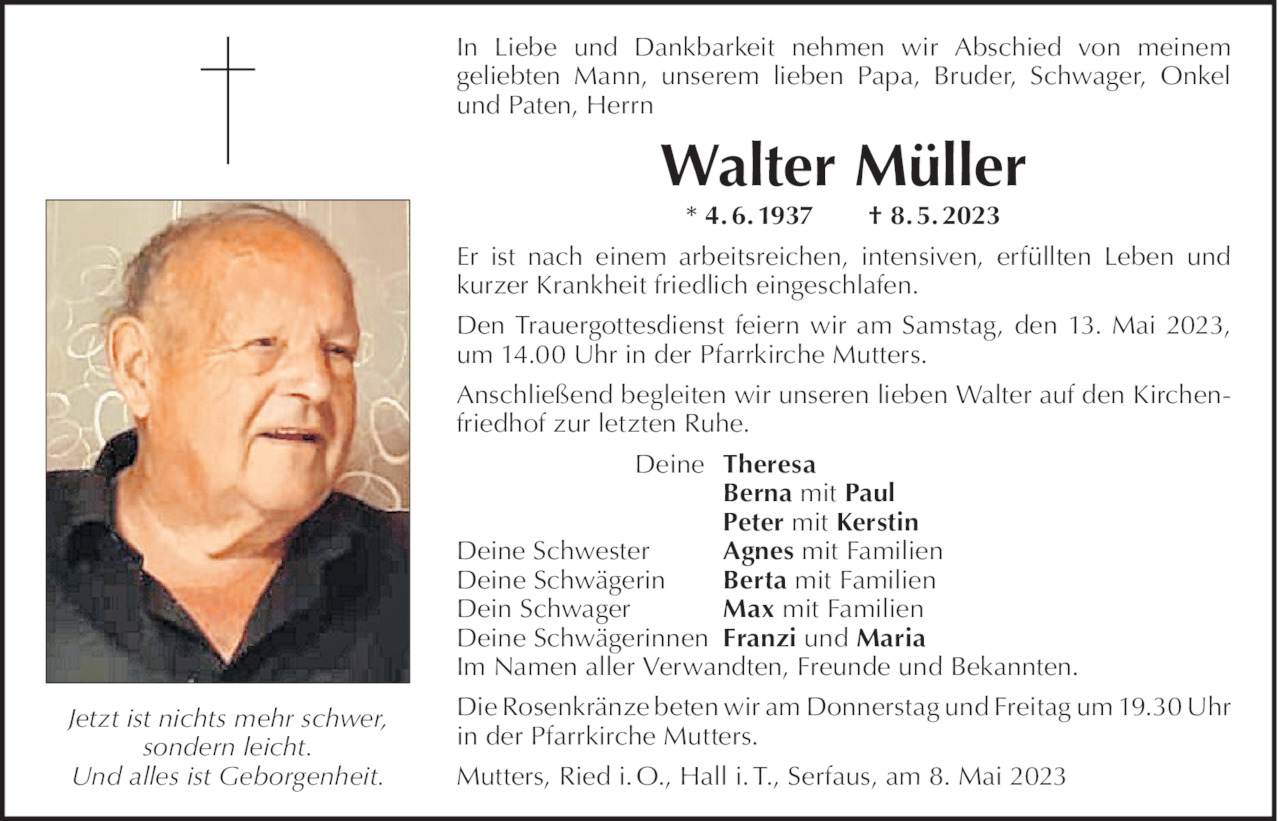 Walter Müller Bild