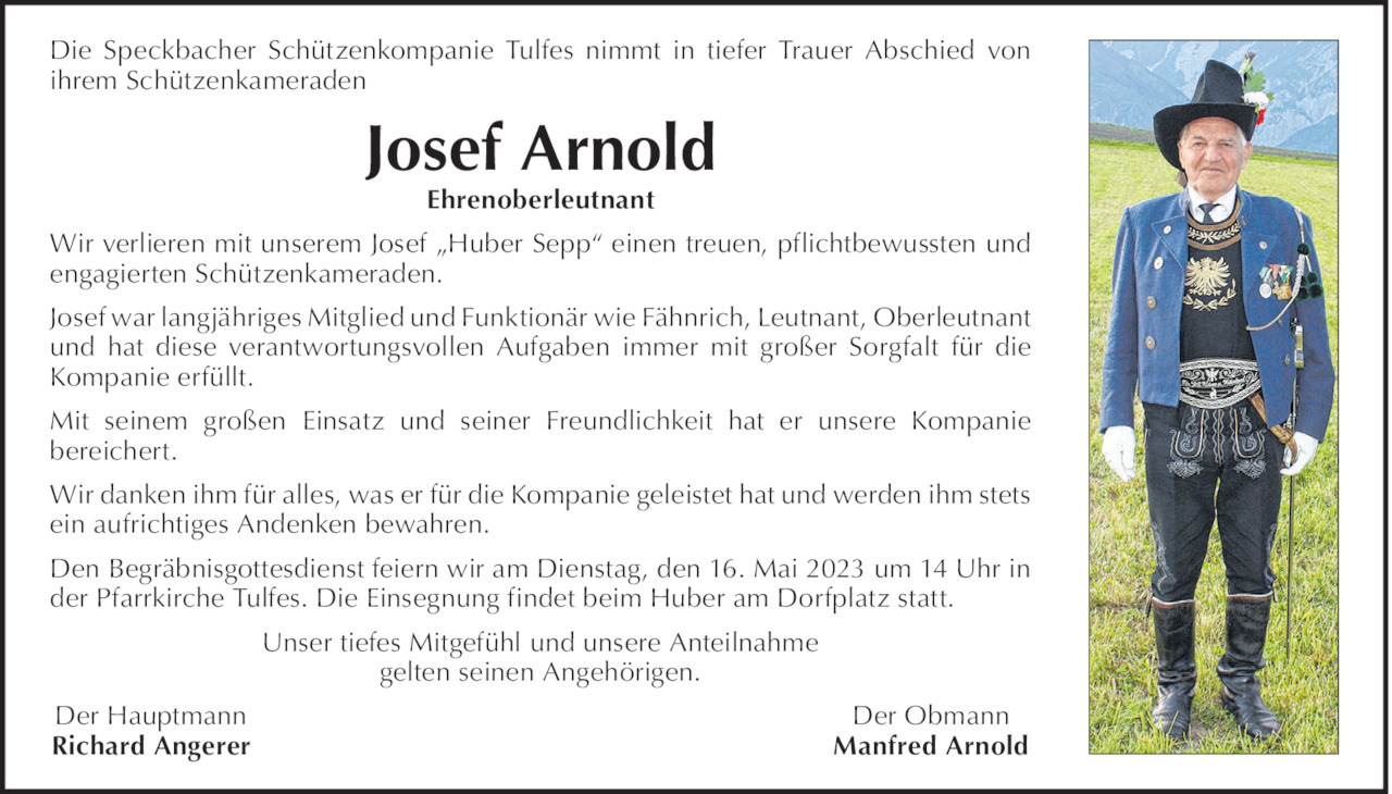 Josef Arnold Bild