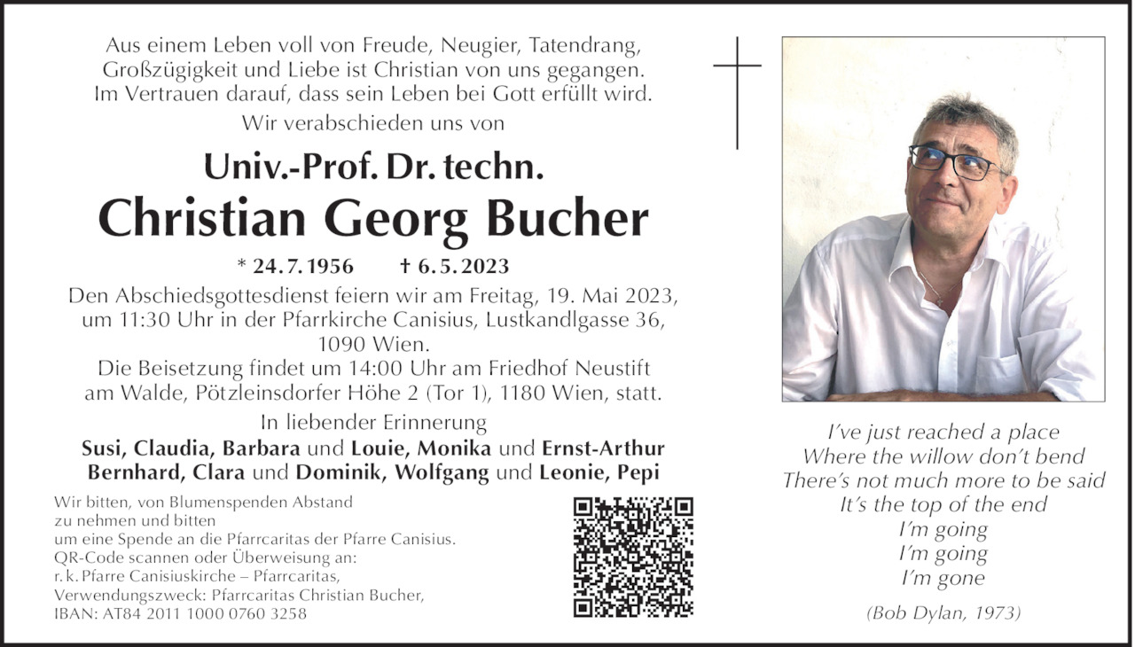 Christian Georg Bucher Bild