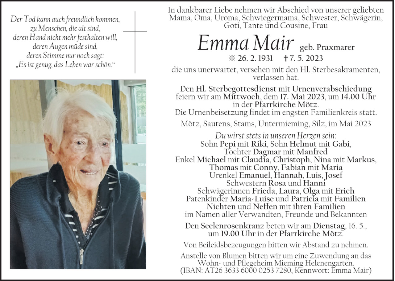 Emma Mair Bild