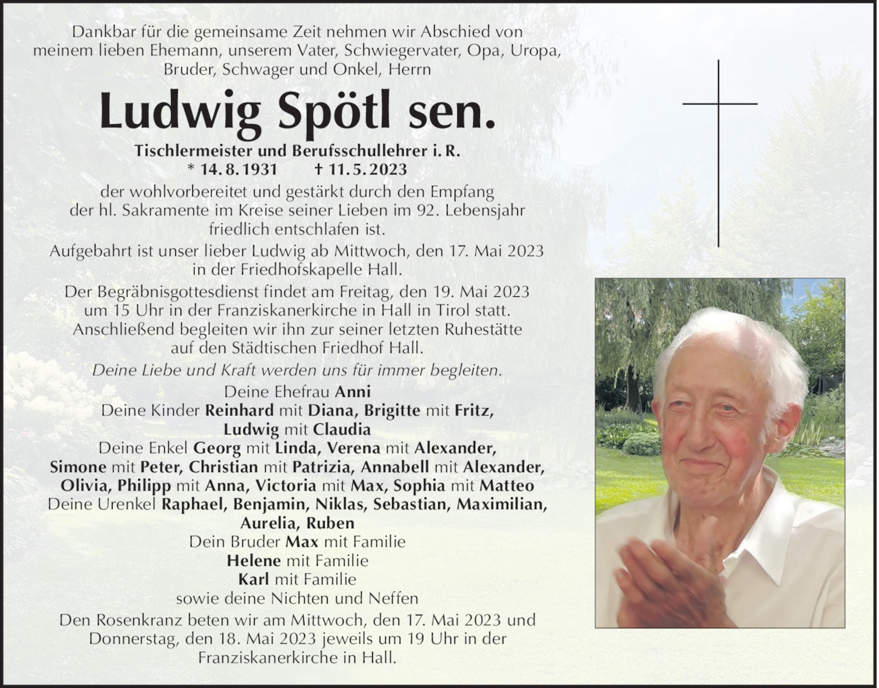Ludwig Spötl Bild