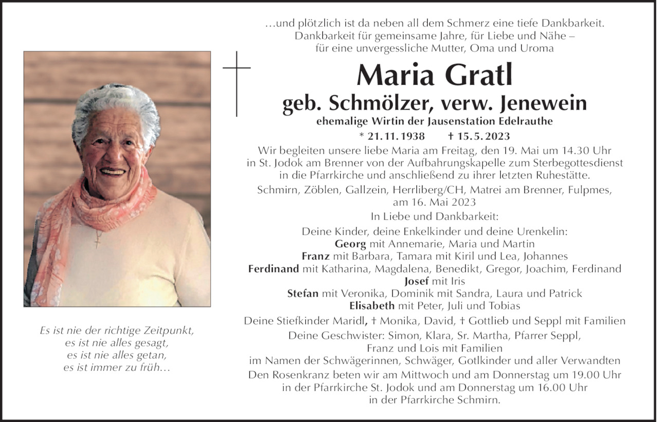 Maria Gratl Bild