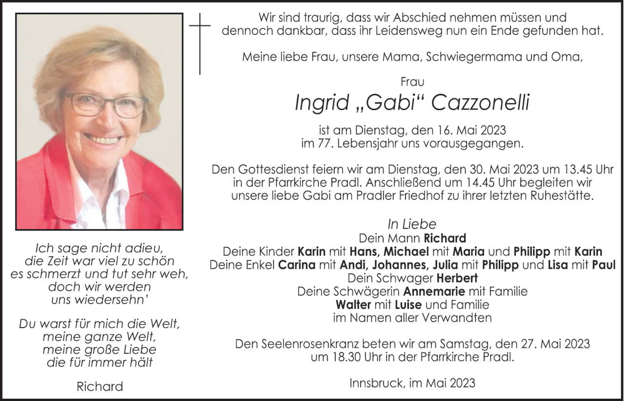Ingrid Cazzonelli Bild