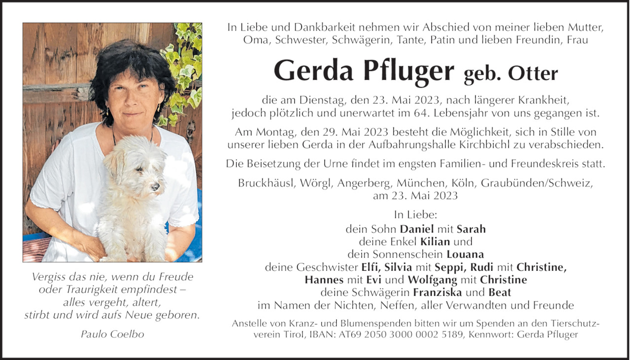 Gerda Pfluger Bild