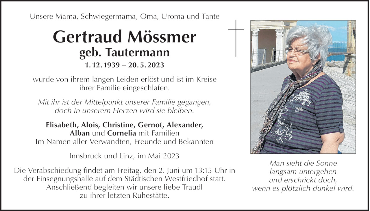 Gertraud Mössmer Bild