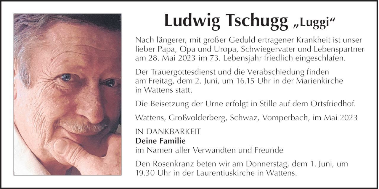 Ludwig Tschugg Bild
