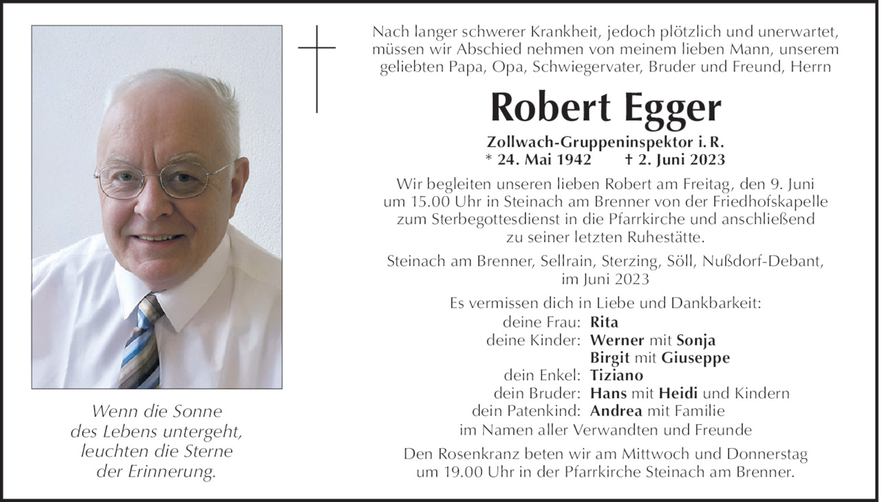 Robert Egger Bild