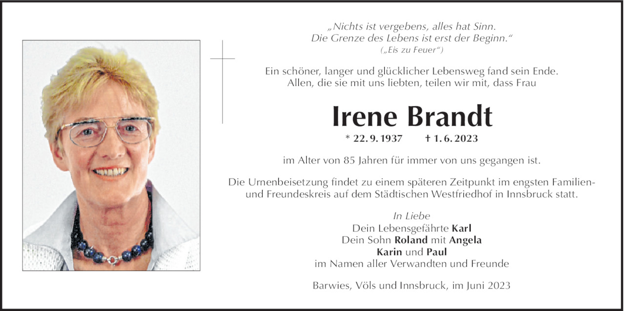 Irene Brandt Bild